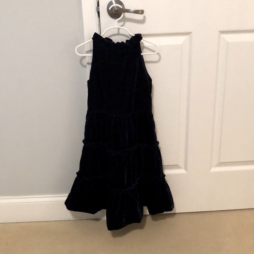NWT girls size 7 Janie and Jack velvet dress